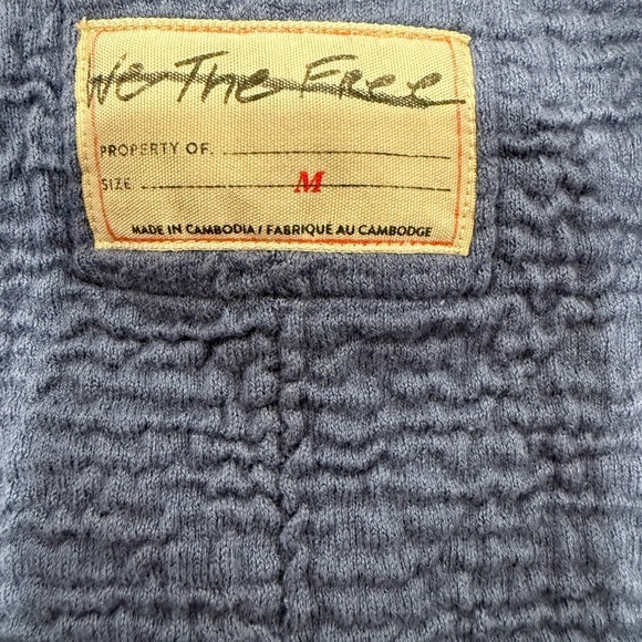 Free People Tops | Free People We The Free Midnight Pullover in ski blue Size: S - Picture 10 of 10